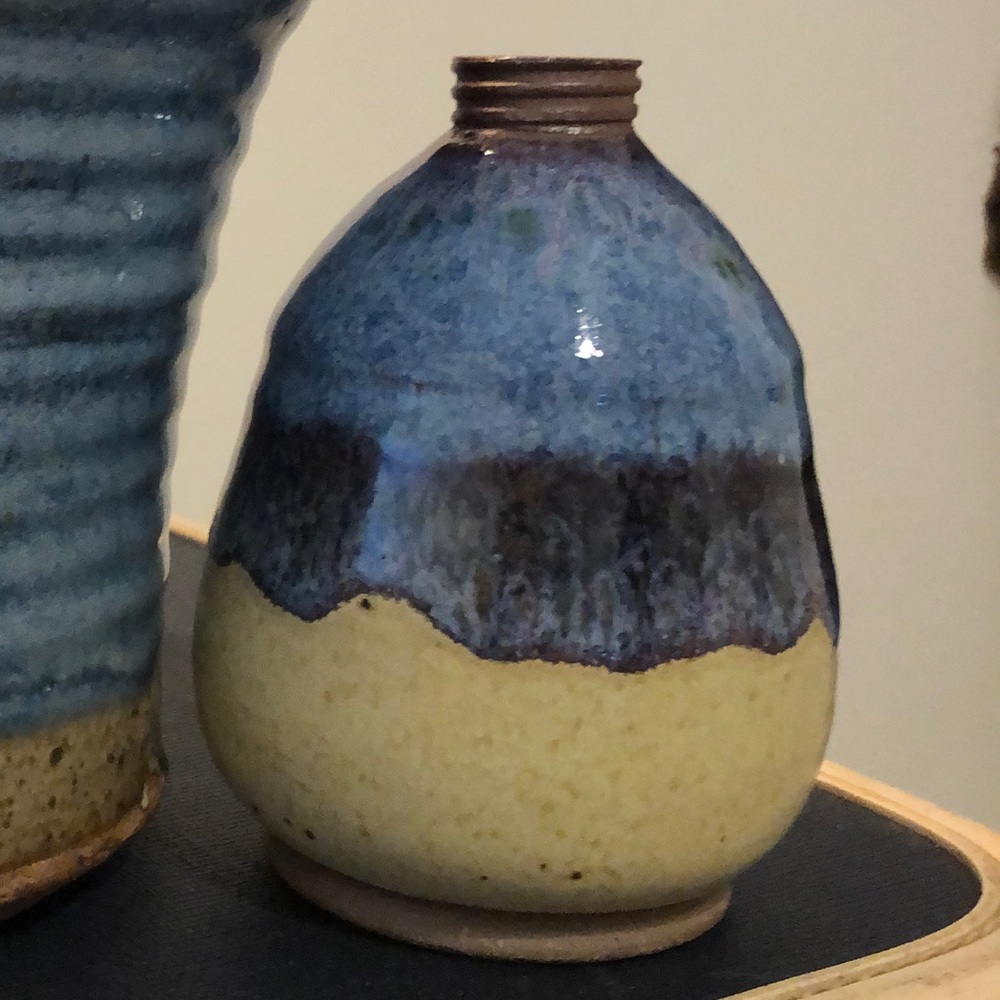 Clay Oil Lamp/Candle Holder/Reed Diffuser